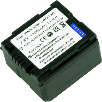 TRX baterie Panasonic VW-VBG130 - 1300 mAh