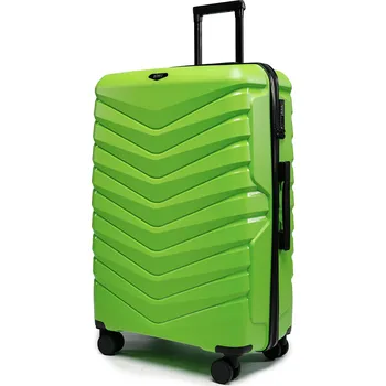 Velký rodinný cestovní kufr s TSA zámkem ROWEX Aero Barva: Zelená