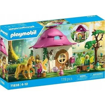Stavebnice Playmobil Playmobil 71838 Útulný domeček pro víly a zlatý jednorožec