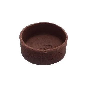 Trvanlivě pečivo Pastry, s.r.o. PASTRY KAKAOVÁ TARTALETKA (ROVNÝ OKRAJ) 4cm v.1,6 cm 30 kusů