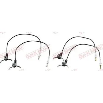 Brzdový systém Výstražný kontakt, opotřebení obložení QUICK BRAKE WS 0181 A