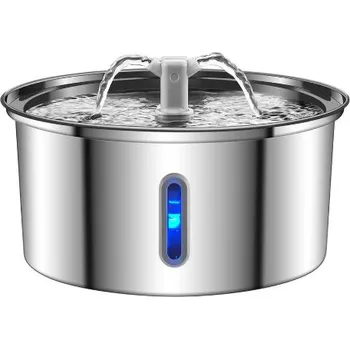 Miska pro psa Petify Fontána na vodu Aqualo 3,2 l Stříbrná