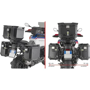 Nosič na motocykl a skútr KLO5146CAM nosič bočních kufrů BMW R 1300 GS Adventure (25)