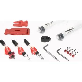 Cyklistika SRAM Standard DOT Bleed Kit V2 (Odvzušňovací sada SRAM Standard DOT (2ks olivek s trny, bleed bloky, Torx , crowfoot, Bleeding)