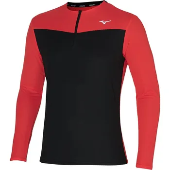 Běžecké oblečení Běžecká mikina Mizuno DRYAEROFLOW LS HZ J2GA255062 Velikost textilu: M