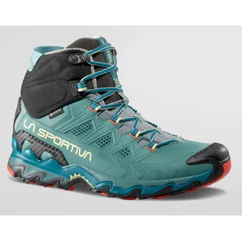 Dámská treková obuv La Sportiva Ultra Raptor II Mid Leather Woman GTX Velikost: 38,5 / Barva: juniper/carbon