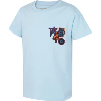 Chlapecké tričko Husky Dětské bavlněné triko Tee Patch K 128, light blue