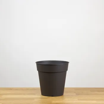 Květináč Plastový květník Madagascar d27 cm / Antracit