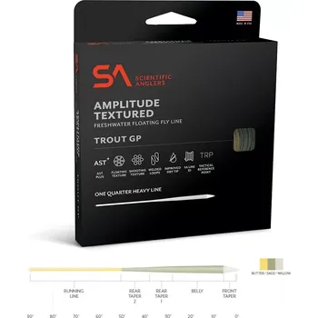 Muškařská šňůra Scientific Anglers Amplitude Textured Trout GP WF-3-F