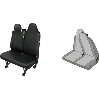 Moto bunda Potah na dvousedadlovou lavici do dodávky Nissan NV 400 (standardní rozměr)