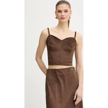 Top Guess NUNZIA W6RH03.WJ472 hnědá 89X, vel. XS