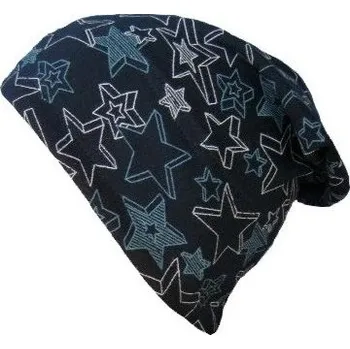 Čepice Sando chlapecká spadená čepice hvězdy