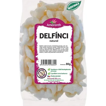 Amrth Delfínci Natural 80g (Kartonové balení : 15 ks)
