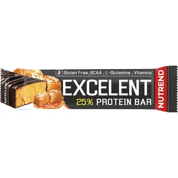 ExcelentBar slaný karamel 85g cena za kartonové balení (Kartonové balení : 18 ks)