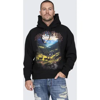 Pánská mikina Pánská mikina DSQUARED2 S74GU0899 černá Velikost: XXL