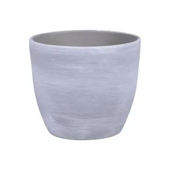 Obal na květináč Obal na květník BORN SHADE keramický matný d15x14cm