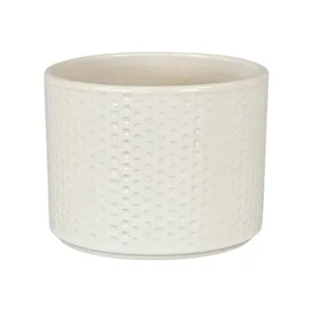 Obal na květináč Obal na květník PILLAR SPOTS keramický lesklý d17x15cm