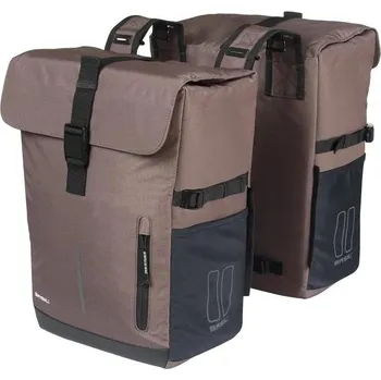 brašna na kolo Basil dvojbrašna na nosič Move (hnědá)