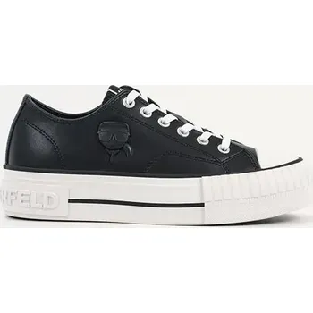 Pánská obuv Kožené kecky Karl Lagerfeld KAMPUS MAX NFT KL60426.000 černá 99X, EUR 41