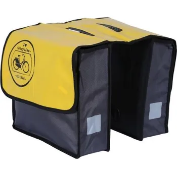 brašna na kolo Basil dvojbrašna na nosič Fietstas (žlutá)