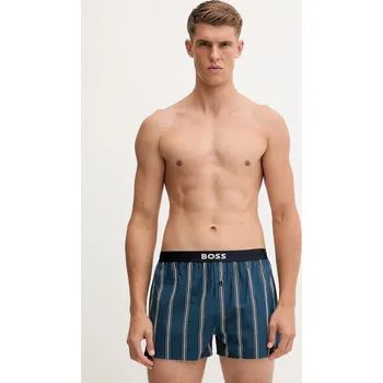 Boxerky Bavlněné boxerky BOSS 2P Boxer Shorts EW 2-pack 50535781 modrá 55A, vel. S