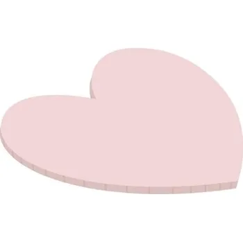 DORTOVÝ BUBEN SRDCE O25 CM - SVĚTLE RŮŽOVÝ