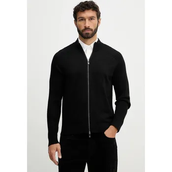 Dámský svetr Kardigan s příměsí vlny Armani Exchange XM001975.AF10348 černá 99M, vel. M