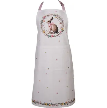 Kuchyňská zástěra Zástěra zajíc s květy Easter Whispers Collection - 70*85 cm