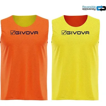 Opasek GIVOVA Reverzibilní štóla Givova S ORANŽOVÁ|ŽLUTÁ