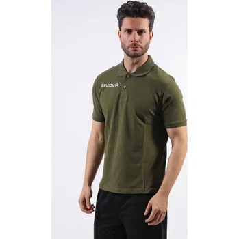 Pánské tričko GIVOVA Pánské Letní Polo Givova z Piquet Bavlny - Prodyšný Komfort VÍCEBAREVNÁ