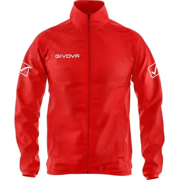 GIVOVA Sportovní Bunda Givova Basico 2XL - Lehké a Prodyšné ČERVENÁ