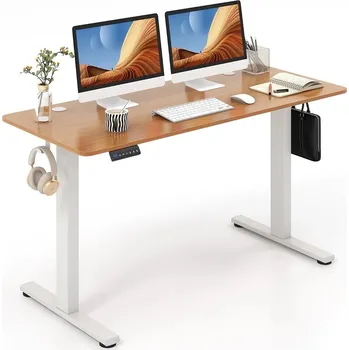Psací stůl Elektrický stůl s nastavitelnou výškou, 140x60 cm