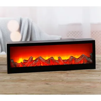 Vánoční dekorace Haushalt international Světelná dekorace Krb, II. jakost 497112