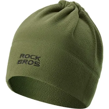 Nákrčník ROCKBROS Čepice s nákrčníkem 3 v 1 ZELENÁ