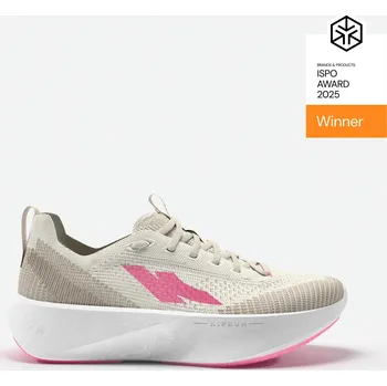 Dámská běžecká obuv KIPRUN Dámské běžecké boty Kipx 37 BÉŽOVÁ|RŮŽOVÁ