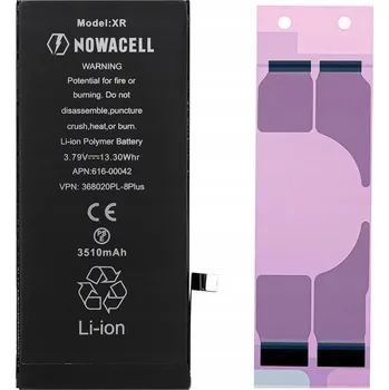 Baterie pro mobilní telefon Baterie pro Apple iPhone XR Nowacell 3510 mAh