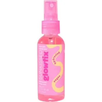 Dekorativní kosmetika Sunkissed fixační sprej s niacinamidem a Aloe Vera, Glowfix Dewy, 60ml