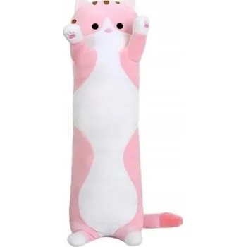 plyšák Plyšák Kočka růžová 100 cm
