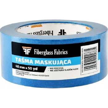 Lepicí páska MALÍŘSKÁ PÁSKA FIBERGLASS FABRICS 48 mm x 50 m, KREPÓVÁ MASKÁLNÍ PÁSKA