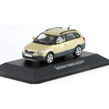 autíčko DeAgostini Škoda Fabia II Combi Scout 2010 1:43 - Kaleidoskop slavných vozů časopis s modelem #125 Škoda Fabia II - kovový model