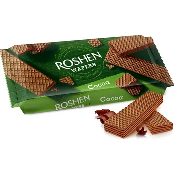 Roshen wafers Choco (Mega Pack) 216g (Kartonové balení : 16 ks)