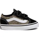 tenisky dětské VANS Old Skool V BLACK/LEOPARD - 24
