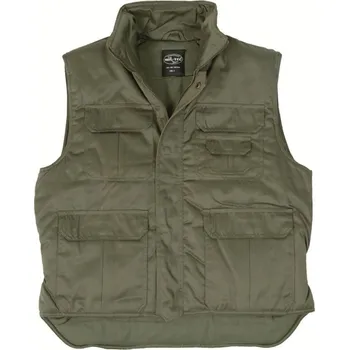 Pánská vesta Vesta zateplená OLIV, Velikost: L