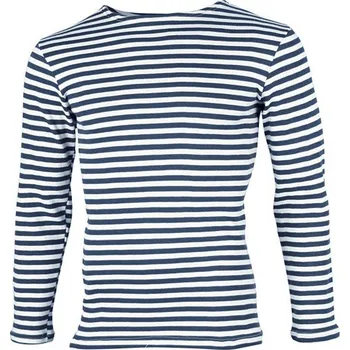 Triko Ruské DĚTSKÉ dl. rukáv tmavé pruhy, Velikost: 130