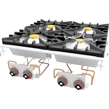 Sporák Sporák plynový PCD-88G RM Gastro 4 zóny