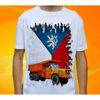 Pánské tričko Dětské tričko 148 nákladní auto České výroby 158