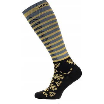 Pánské ponožky Skitourové Ponožky Dynafit FT Graphic Socks - atlantic/flag 35-38