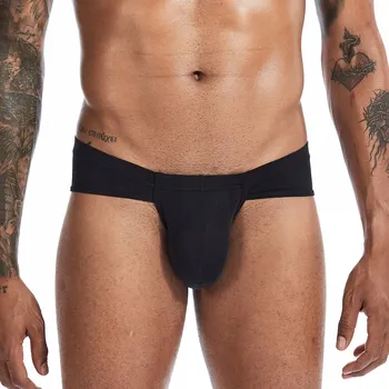 B173 Pánské průhledné slipy s Push UP efektem - 3XL