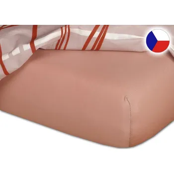 Bytový textil Jersey prostěradlo do postýlky 70x140 EXCLUSIVE béžové