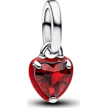 Oblečení a móda PANDORA ME mini přívěsek Červené čakrové srdce